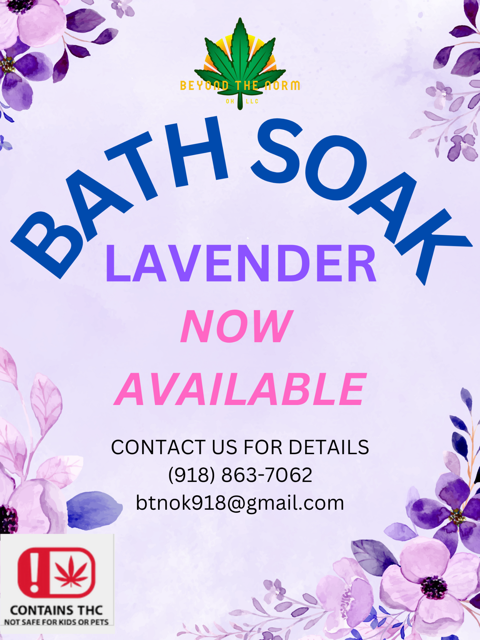 Lavender Bath Soak